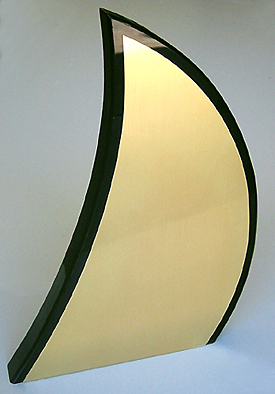 Brass/Black Acrylic Spinnaker Sailing Trophy